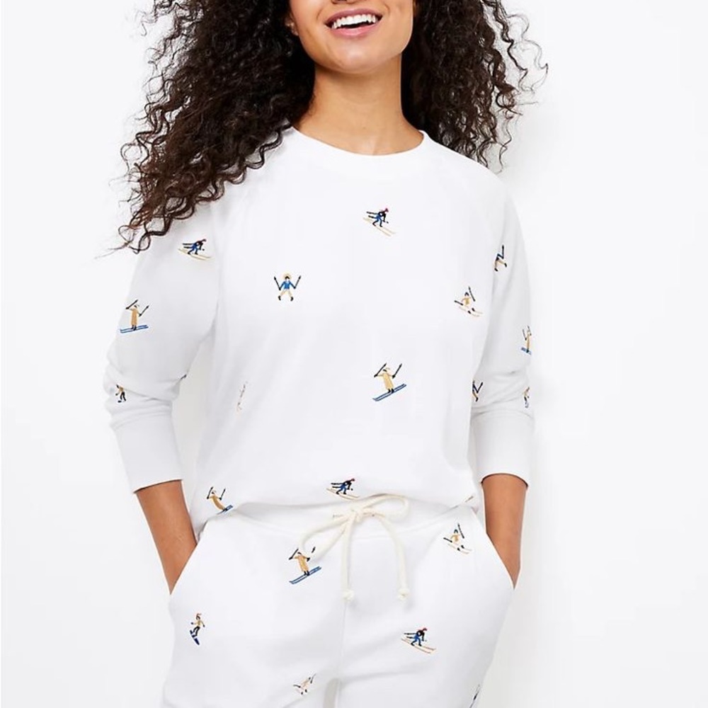Lou & Grey Ski Terry Sweatshirt
